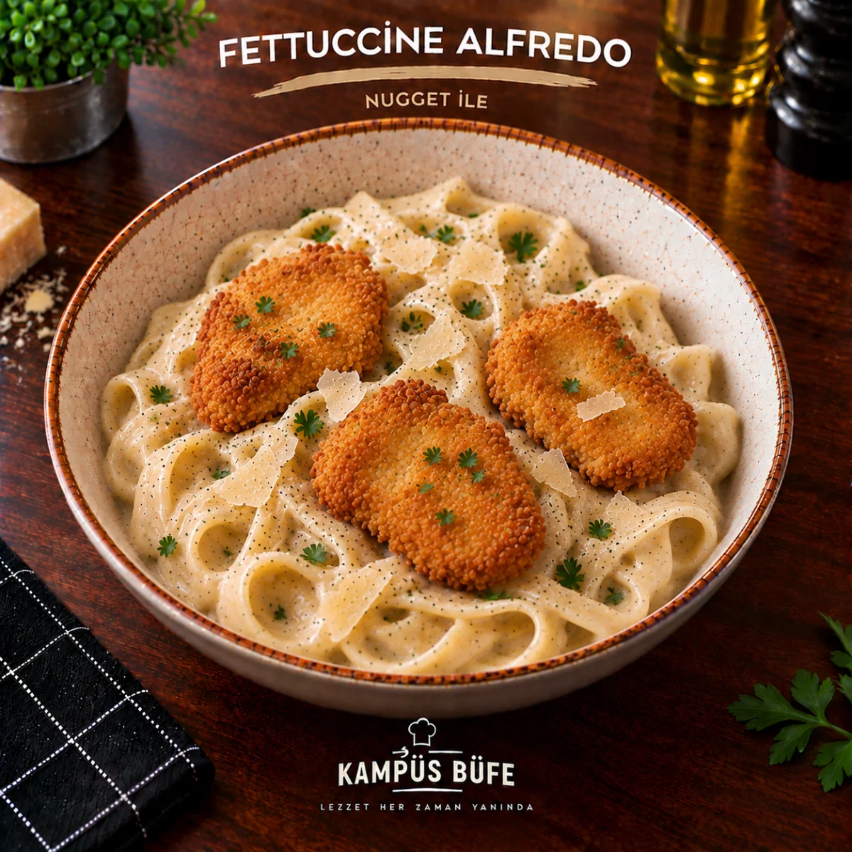 Nugget Fettucini