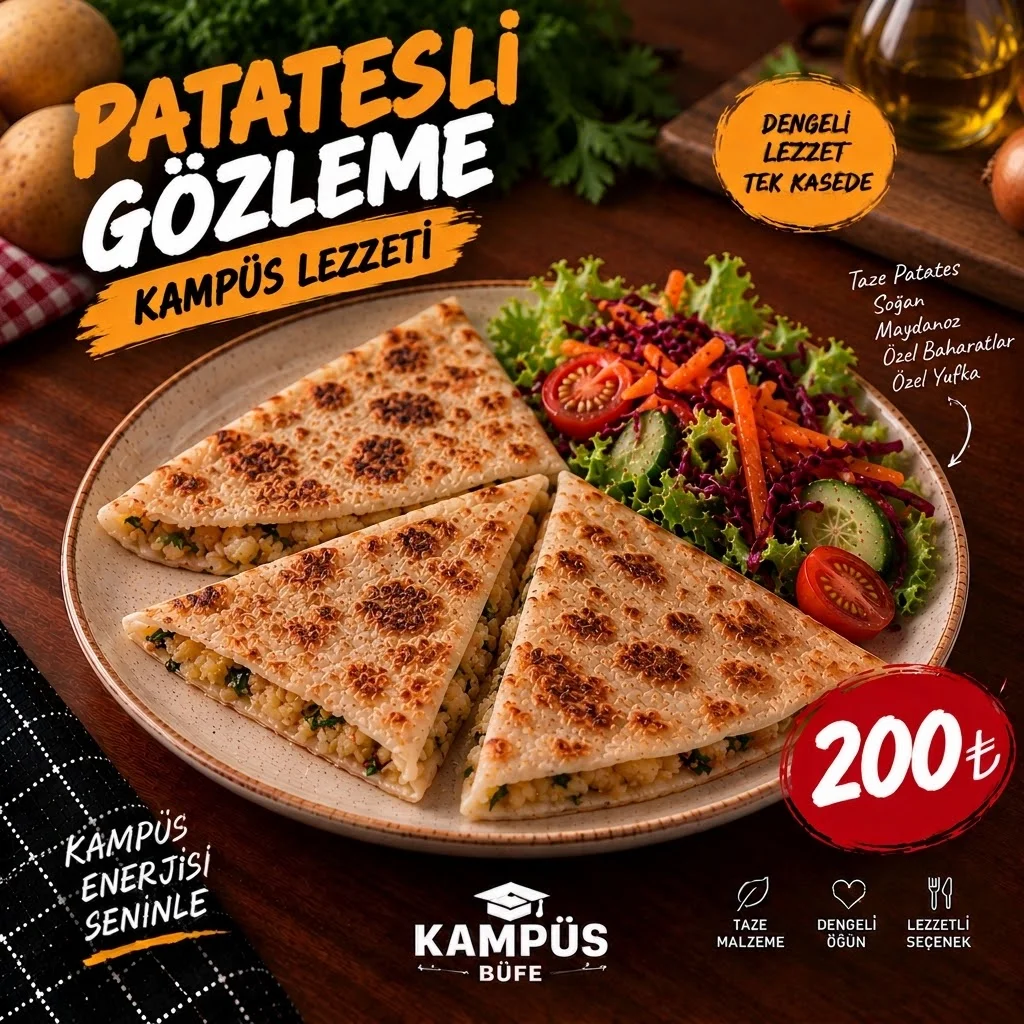 Patatesli Gözleme